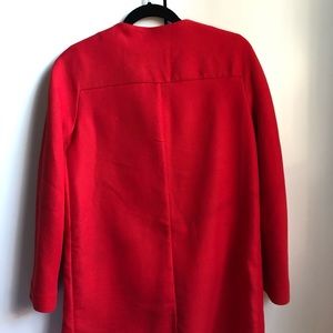 Zara Red Coat